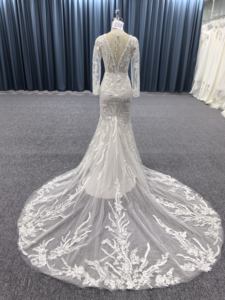 Abito da Sposa Stile Sirena per Donne <span class=keywords><strong>Vestito</strong></span> Nuziale Vestido De Novia Noiva Abito da Damigella Abito da Sposa Robes De Mariée Lehenga Choli - Product Image 4