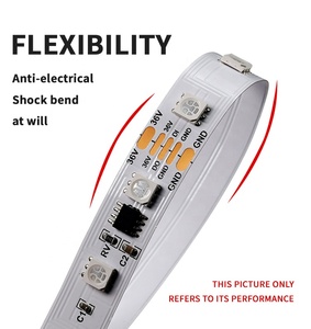 脉动彩虹追逐发光二极管条形灯36V <span class=keywords><strong>100M</strong></span> 50M 10M 5M Ip66建筑立面建筑照明发光二极管条形灯