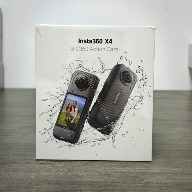 Insta360 X4 360 Action Camera 2024 New Launch 8K 72MP 2290mAh Battery Active HDR 2.5 TouchScreen Waterproof AI Powered Lens