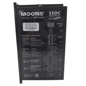 Moteur pas à pas en boucle fermée MOONS série SSDC avec pilote amélioré, protocole EtherCAT numérique 17 23 24 - Product Image 4