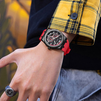 Montre mécanique pour homme Mark Fairwhale PlanetMechanical, montre automatique de luxe, acier inoxydable, étanche, lumineuse, montre sport pour poignet FW-6460