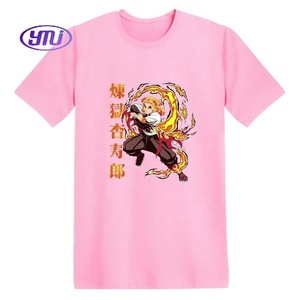 Costume Sexy da Uomo in Cotone Taglie Forti T-shirt con Logo Demon Slayer Kimetsu No <span class=keywords><strong>Yaiba</strong></span> - Product Image 1
