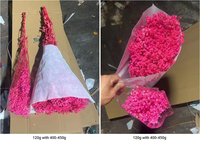 Boven de 400g geconserveerde Gypsophila natuurlijke Baby's Breath gedroogde bloemenboeket, decoratie voor thuis, bruiloftarrangementen, Moederdag