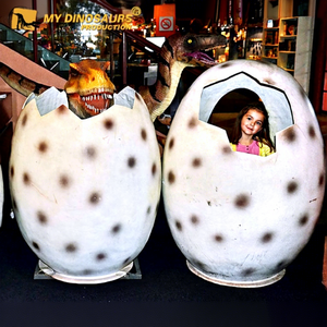 Jouet <span class=keywords><strong>en</strong></span> fibre de verre, personnage d'anime My Dino, <span class=keywords><strong>parc</strong></span> d'attractions, croissance, œufs de dinosaure - Product Image 1