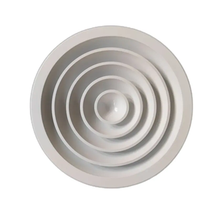 Rejillas de Ventilación para Aires Acondicionados, Rejilla de Ventilación Redonda Externa de Aluminio para Techo, para Sistemas HVAC - Product Image 2