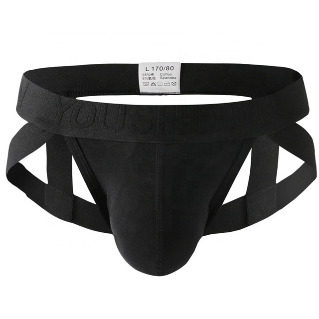 Men's Sexy Low-Rise G-String Briefs Bulge Pouch Underwear Adult Male Thongs