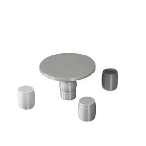 <span class=keywords><strong>jiz</strong></span> 1:50 โมเดลฉากห้องนั่งเล่นขนาดเล็ก โซฟา เก้าอี้ เก้าอี้สตูล โต๊ะกาแฟ ของตกแต่ง บ้านจำลองสำหรับเด็กเล่น - Product Image 5