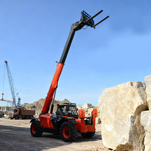 Gru Telescopica Certificata ISO ad Alta Capacità di Carico 4x4 con <span class=keywords><strong>Cestello</strong></span> per Operatore, Gru Telescopica da 3 Tonnellate su Triciclo - Product Image 5