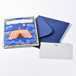 Biglietto d'<span class=keywords><strong>Auguri</strong></span> Pop-up Ecologico e Riciclabile con Stampa 4C, Stile Europeo, con Busta in Carta, per <span class=keywords><strong>Compleanno</strong></span> e Occasioni Felici - Product Image 5