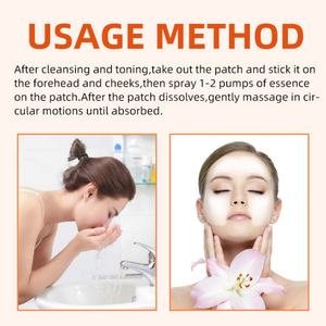 Mascarilla Facial de Colágeno Nano Soluble al por Mayor para el Cuidado de la Piel de la Frente y Mejillas con Ácido Hialurónico - Product Image 5