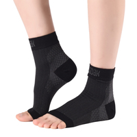 Nouvelles manchons de compression pour pieds, vente en gros d'usine, pour jeunes adultes, avec soutien plantaire et protection de la cheville