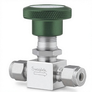 Válvula de fuelle de acero inoxidable original con sellado soldado, cabezal de vástago de acero inoxidable, terminal de tubería de 6 mm, accesorio de tubería SS-6H-MM, control de flujo, control preciso de F - Product Image 3