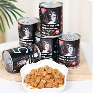 Mayoristas OEM de golosinas y alimentos para mascotas, alta calidad, alta proteína, baja en grasa, eliminación de lágrimas, mate básico, pollo, comida húmeda para mascotas, comida enlatada para perros - Product Image 1