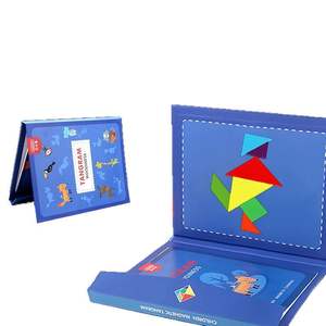 Rompecabezas Magnético <span class=keywords><strong>de</strong></span> Madera Tangram, Juego <span class=keywords><strong>de</strong></span> Matemáticas, Ayuda Didáctica para la Escuela <span class=keywords><strong>Primaria</strong></span>, Juguete Educativo para Niños <span class=keywords><strong>de</strong></span> 3 a 7 Años - Product Image 3