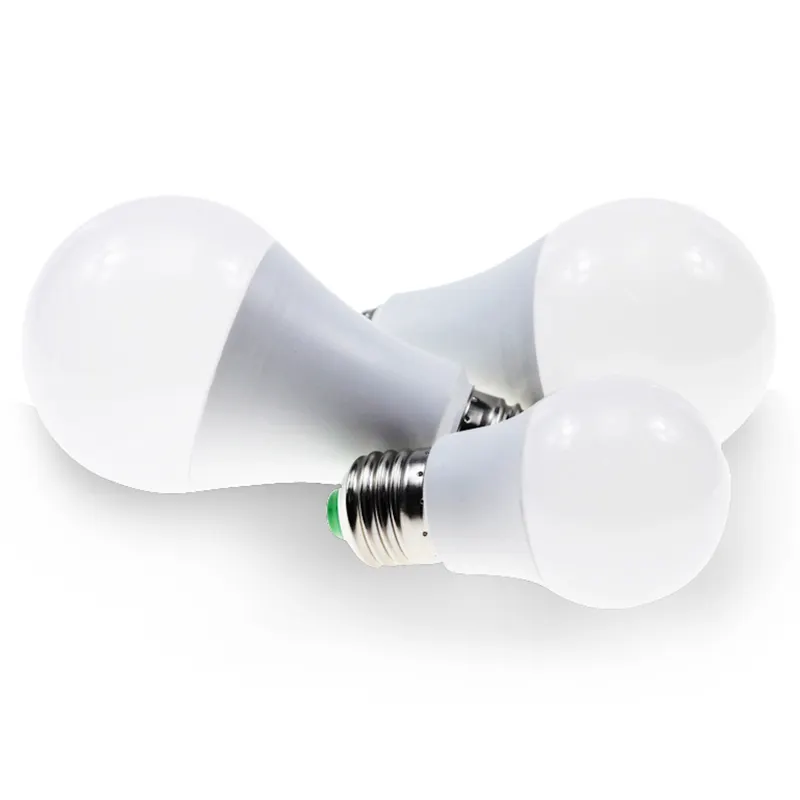 Screw E27 Plastic Coated Energy-saving Bulb Aluminum Bulb Household LED Bulb
