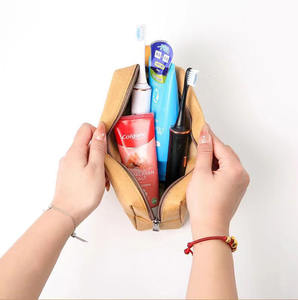 Trousse de maquillage personnalisée voyage étanche Dupont papier trousse de toilette pochette Tyvek sac cosmétique - Product Image 3