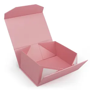定制批发折叠礼品盒特种纸服装袋鞋包装盒折叠礼品盒