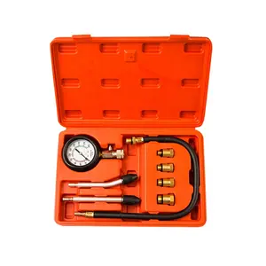 Atualizar Cilindro Vazamento Down pressão Gauges Engine Compression Tester kit Multifuncional auto locomotiva moto reparação ferramenta