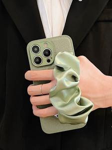 Bufanda de seda de lujo Premium para Iphone 14 <span class=keywords><strong>Pro</strong></span> Max, funda rígida de silicona con cordón Diagonal para <span class=keywords><strong>Huawei</strong></span> - Product Image 4