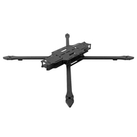 Kit de cadre de quadricoptère de course en carbone Mark4 295 mm 7 pouces, épaisseur des bras de 5 mm, supports imprimés en 3D, prêt à voler, résistant aux chocs