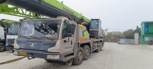 2021 pabrik Cina digunakan Pump truk derek 50Ton mesin angkat ponsel teleskopik Boom hidrolik truk derek pompa - Product Image 6