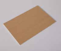 Panneau ignifuge Panneau d'oxyde de magnésium en PVC pour la décoration intérieure Panneau Slap Plates Sheet Materials Face Slab