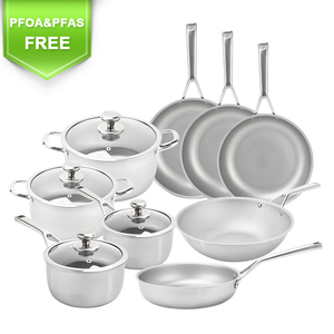 Juego <span class=keywords><strong>de</strong></span> Utensilios <span class=keywords><strong>de</strong></span> Cocina Radi-Nano TIANXING, Juego <span class=keywords><strong>de</strong></span> Ollas <span class=keywords><strong>de</strong></span> Cocina <span class=keywords><strong>de</strong></span> Imitación <span class=keywords><strong>de</strong></span> Titanio para Inducción, Sartén Antiadherente, Juego <span class=keywords><strong>de</strong></span> Utensilios <span class=keywords><strong>de</strong></span> Cocina <span class=keywords><strong>de</strong></span> Acero Inoxidable - Product Image 1