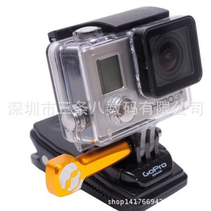 คลิปหนีบกระเป๋า GoPro หมุนได้ 360 องศา ที่ยึดกล้องแอคชั่นพลาสติกสำหรับอุปกรณ์เสริม GoPro 6 5 4 - Product Image 3