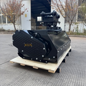 <span class=keywords><strong>Desbrozadora</strong></span> Rotativa de Martillos para <span class=keywords><strong>Tractor</strong></span> Excavador WIGON con PTO, Accesorio de Alta Productividad para Corte con Motor - Product Image 2