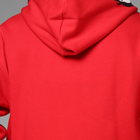 Felpa con Cappuccio Unisex Personalizzata con Zip Integrale, Stampa Puff, in Cotone Pesante French Terry, Vestibilità Oversize Boxy, Streetwear Invernale con Grafica