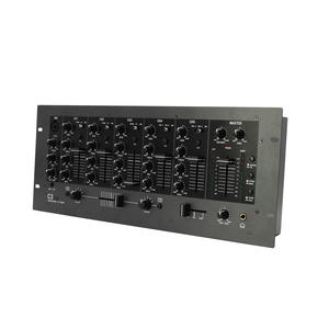 Mezcladora de DJ Profesional C3 con USB de 4 Canales, Controlador de Audio con Tarjeta de Sonido Integrada <span class=keywords><strong>para</strong></span> Escenario, Estudio y Actuaciones en Vivo - Product Image 2
