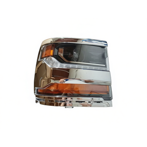 Feu arrière à LED pour Chevrolet Faro Silverado 16-18 côté droit, lentille fumée, finition chromée, 12V, pièce de rechange neuve - Product Image 1