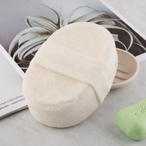 Éponge de bain douce en <span class=keywords><strong>sisal</strong></span> et chanvre avec savon, éponge exfoliante en fibre naturelle pour le dos, outil de douche - Product Image 4