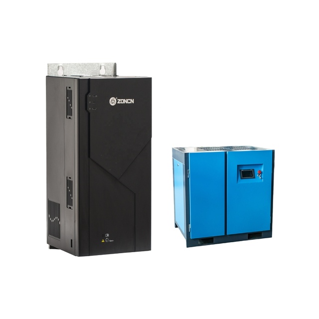ZONCN SP600 Series 30HP 380V 3-Phase Vector Control IP20 Variable Speed Drive VFD 22kw for Air Compressor