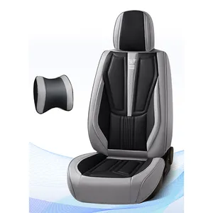 Grey Seat Covers, Grey Leather Seats, Custom Car Seats