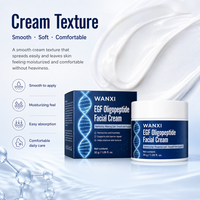 Crème visage à l'oligopeptide EGF WANXI Private Label 50ml, hydratante, réparatrice, lissante, ensemble de soins de la peau OEM/ODM/ODM