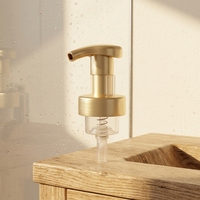 Tête de pompe à mousse anti-déversement 43/410 40/400 (Plastique+UV) pour distributeur de savon liquide et bouteilles de nettoyant facial - Modèle YG