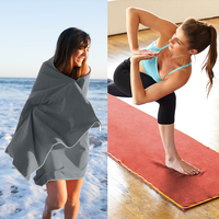 Quick Dry Beach Towels Ideal for Beach Pool Shower Bath Printing Printed Microfiber Recycled Beach Towel with logo