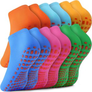 Chaussettes de yoga et de Pilates antidérapantes avec grip pour adultes, hommes et femmes - Product Image 1