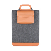 Housse d'ordinateur portable avec chargeur sans fil portable, sac multifonctionnel avec pochette détachable, support de refroidissement et tapis de souris pour l'extérieur