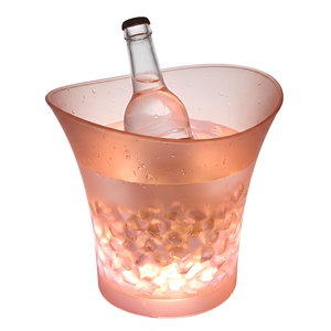 Nouvelle conception, seau à glace LED en plastique 5L / seau à vin LED, lumières décoratives LED pour les fêtes, pour KTV, bar, usage intérieur - Product Image 1