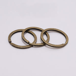 25 28 30mm Venta al por mayor Llaveros de metal de moda Llavero dividido plano DIY para llavero <span class=keywords><strong>Hardware</strong></span> de buena calidad Fabricación de joyas - Product Image 5