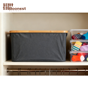 Grande Cesto Pieghevole per Biancheria, Contenitore per Vestiti, Borsa per <span class=keywords><strong>Lavanderia</strong></span>, Organizzatore - Product Image 6