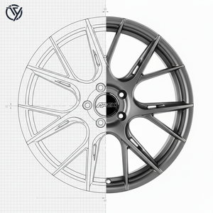 Fábrica de Ruedas Personalizadas: Recrea Cualquier Diseño - Llantas de Aleación de Aluminio 6061-T6 a Partir de tu Imagen - Product Image 5