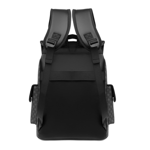 <span class=keywords><strong>Sac</strong></span> <span class=keywords><strong>à</strong></span> <span class=keywords><strong>Dos</strong></span> <span class=keywords><strong>Homme</strong></span> Tendance <span class=keywords><strong>à</strong></span> Logo Personnalisé, Grande Capacité, Imprimé de <span class=keywords><strong>Luxe</strong></span> pour Hommes d'Affaires - Product Image 4