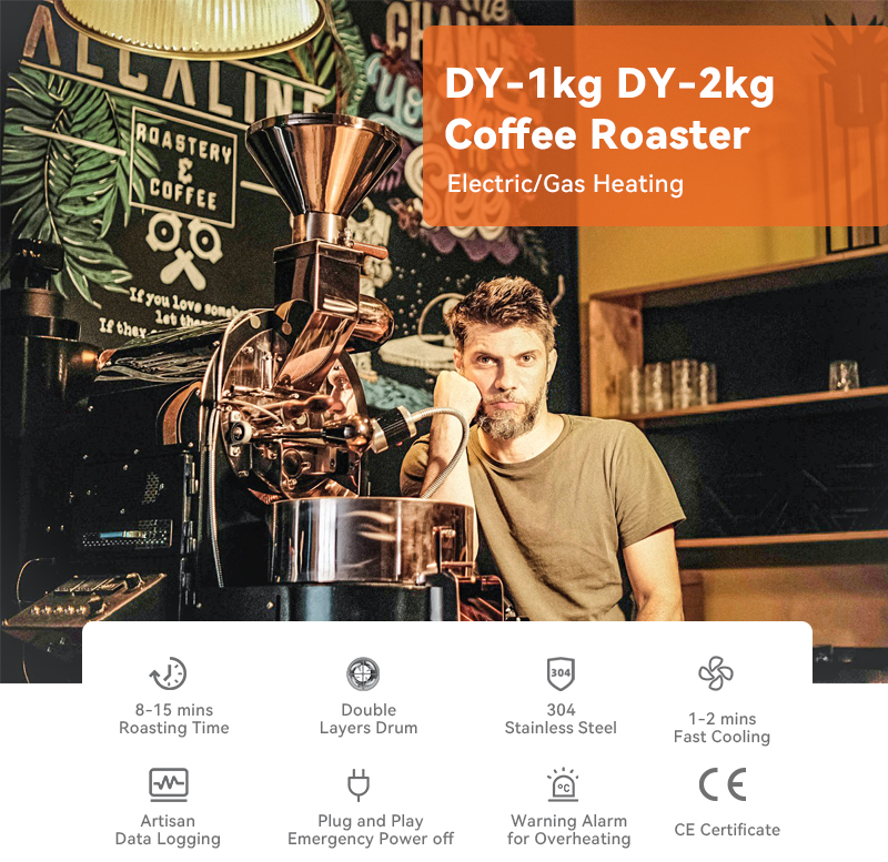 industrial coffee roaster machine