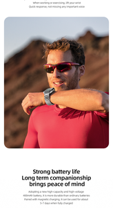 Nuevo Reloj Inteligente Deportivo con Sistema de Posicionamiento Global, Resistencia al Agua de 5 ATM y Batería de 400 mAh - Product Image 4