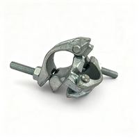 Raccord pivotant en acier forgé Nuohua Q235 galvanisé, colliers rotatifs pour système d'échafaudage de construction pour tuyaux de 48,3 mm