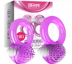 Anillo de bloqueo duradero para adultos, conjunto de anillo invisible con vibración masculina, instrumento musical rápido para parejas, productos sexys - Product Image 4