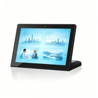 Terminal tactile de bureau 8 pouces RK3288 Android 6.8 de type L pour système de gestion des files d'attente bancaires et hospitaliers, avec fonction de retour d'information, OEM ODM